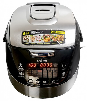 Мультиварка 5л Rotex RMC510-B мультиварка универсальная