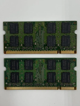 Оперативная память для ноутбука Samsung SODIMM DDR2 4Gb (2*2Gb) 800MHz 6400S CL6 (M470T5663EH3-CF7) Б/У