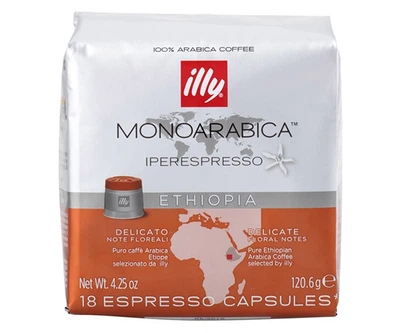 Кофе в капсулах Illy IperEspresso Monoarabica Эфиопия пак. из фольги - 18 шт