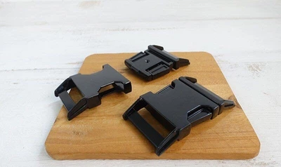 Фастекс металлический, чёрный, 1,2" 30 мм