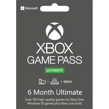 Электронный код (Подписка) Xbox Game Pass Ultimate - 6 месяцев Xbox One/Series для всех регионов и стран