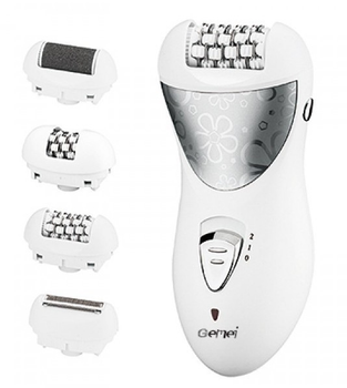 Эпилятор пемза Gemei GM 3061 4 в 1