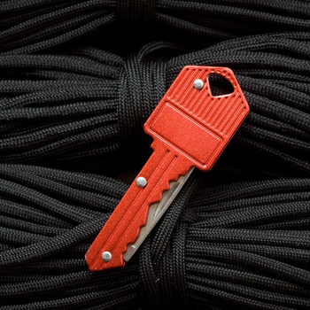 Брелок-ніж ключ 12.5 cm Червоний (SV0048)