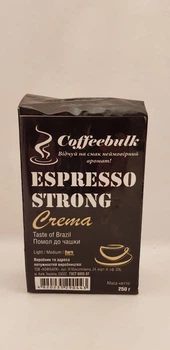 Кофе молотый Espresso Strong Crema CoffeBulk 250г