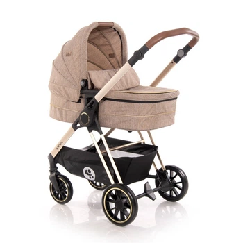 Коляска - трансформер 3в1 + автокресло Lorelli Angel Beige