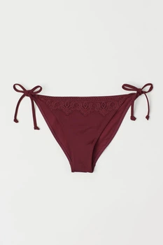 Купальные трусики H&M 36 бордовый 9037219909