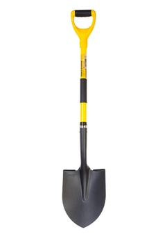 Лопата штикова MASTERTOOL 230х300х1100 мм порошкове фарбування з фібергласовою ручкою та держаком 14-6277