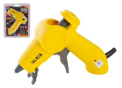 Пистолет клеевой MASTERTOOL Ø 7,2 мм 70Вт/220В/50Гц 4,5 г/мин "Капля-Стоп" LED-индикатор 42-0512