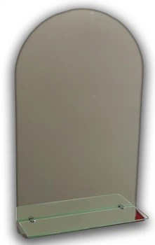Дзеркало з поличкою арка Seria А №9 (687х400)