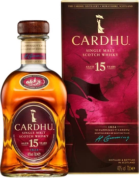Віскі Cardhu 15 років витримки 0.7 л 40% (5000267116662_5000267116655)