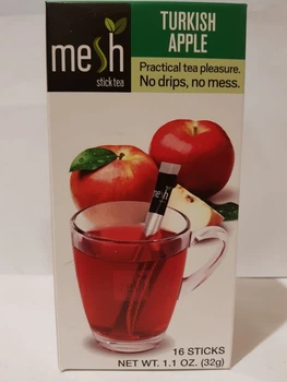 Чай фруктовый яблочный Mesh stics в стиках 16шт по 2г
