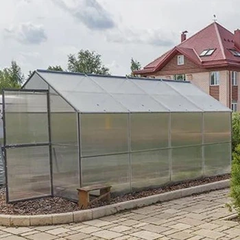 Алюмінієвий каркас двоскатної теплиці 3 м. Karbosnab