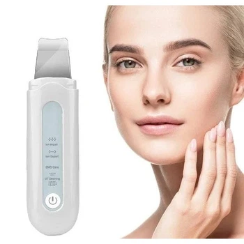 Скрабер, портативный, Ультразвуковой Ultrasonic ion cleaner Белый (Q/YXKJ010-2020)