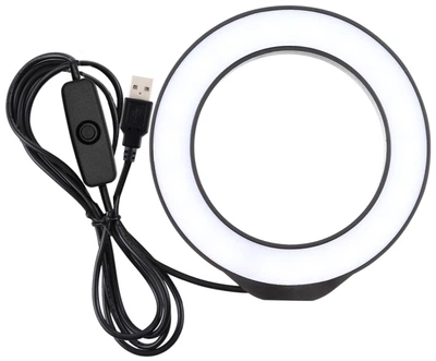 Кольцевой свет Puluz Ring USB LED Lamp 4.7" (PU421B)