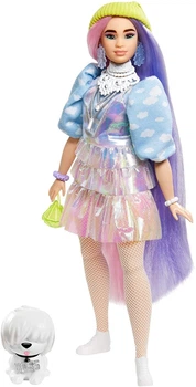 Кукла Barbie Extra Doll #2 Барби Экстра Мерцающий вид (GVR05)