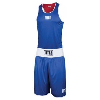 Форма для бокса TITLE Reversible Aerovent Elite Amateur Boxing Set Размер: S Двухсторонняя