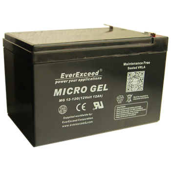 Аккумулятор гелевый - 12 Ач 12В EverExceed MG 12-12G GEL