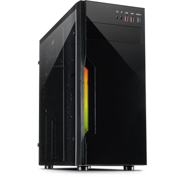 Игровой компьютер Aiver XR (Intel Core i3-9100f, 16 ГБ ОЗУ, 1 TB HDD + 120 SSD, Radeon RX 580 4 ГБ)