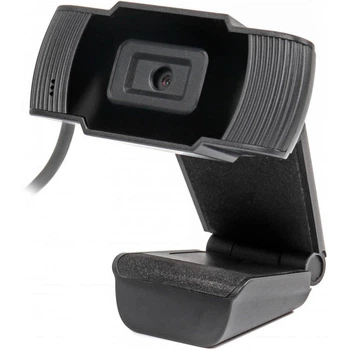 Веб-камера Maxxter HD 720P, Auto-Focus, USB2.0 Black
