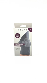 Эластичный бандаж на колено Eduro S(28.0-32.5) серый PM1-10938