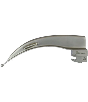 Клинки Macintosh для ларингоскопов Flexicare металеві фиброоптические багаторазові розмір 3