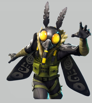Наклейка для інтер'єру Фортнайт дитяча, стікер Fortnite 70 х 62 см Mothmando Мотмандо Oracal (L-29)