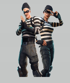 Наклейка для інтер'єру Фортнайт дитяча, стікер Fortnite 70 х 44 см Rapscallion Oracal (L-12)
