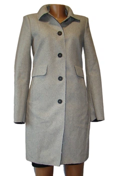 Пальто Zara Trafaluc 42-44р S EU38 серое 20-00326