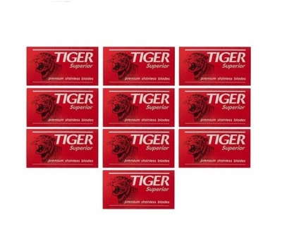 Леза для бритви Tiger Superior Razor Blades ( 50 лез)