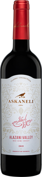 Вино Askaneli Алазанська долина червоне напівсолодке 0.75 л 11-12% (4860053010014)