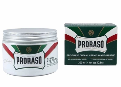 Крем до гоління Proraso Green Pre-shaving cream евкаліпт і ментол 300 ml