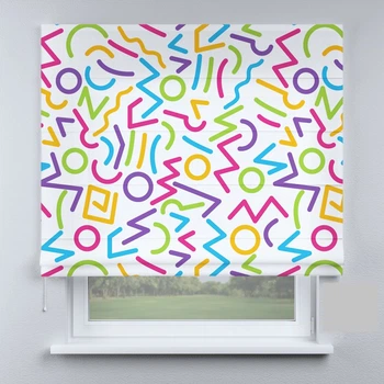 Римские шторы DECOLIV алфавит детский 40*170 см