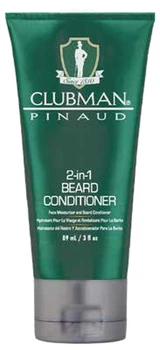 Крем-кондиціонер для бороди Clubman Pinaud 2 in 1 Beard Conditioner and Facial Moisturizer 89ml