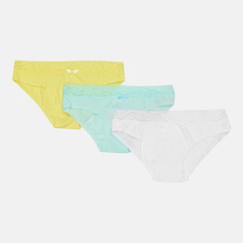 Трусики-сліп Fashion Lady Sli Slip F 12890383-3 M Жовтий/Білий/Бірюзовий (3349610016061)