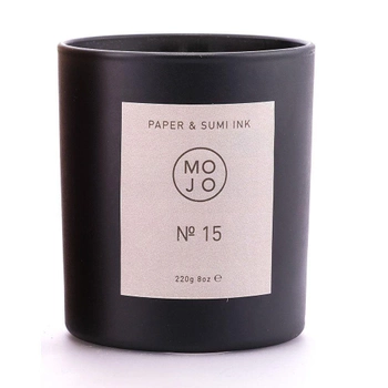 Ароматична свічка Mojo Paper and Sumi Ink #15 220г