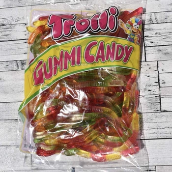 Жевательный мармелад Trolli Червячки 1 кг