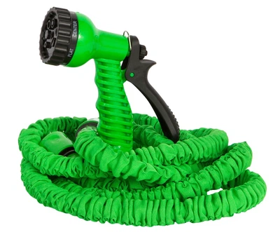 Садовый шланг растяжной 7.5–22.5м Blue Green для полива в коробке