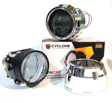 Биксеноновая линза CYCLONE G5 2.5 дюйма (комплект 2 шт)