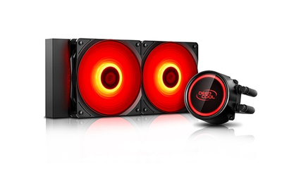 Система жидкостного охлаждения DeepCool GAMMAXX L240 T RED