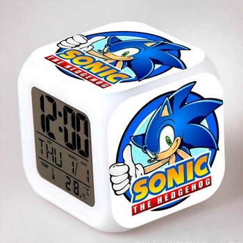 Настольные часы Соник TOY Sonic Clock с подсветкой