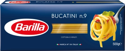 Упаковка макарон Barilla Bucatini №9 Букатини 500 г х 4 шт (8076800315097_5004)