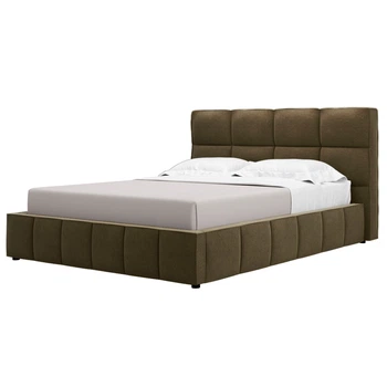 Кровать Техас II (Green Sofa) Коричневая 140х200 см 381143_42