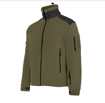 Куртка тактична флісова MFH "Heavy-Strike" олива (03841B_L)
