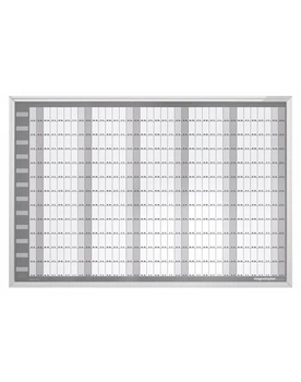 Дошка планувальник року магнітно-маркерна 920x625 Magnetoplan Year Planner Manager + стрічки, маркера, магніти (12365S)