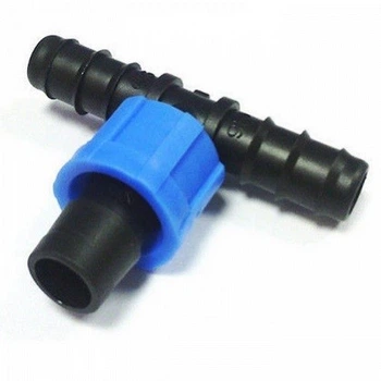 Тройник Santehplast для капельной трубки+лента DN 16*17*16 (SL 021)