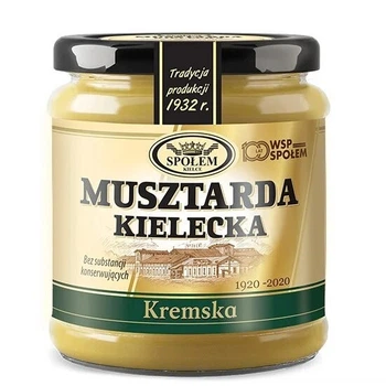 Горчица Musztarda Kielecka Kremska Кремский, 190г