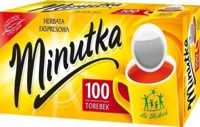 Чай черный Minutka в пакетиках, 140г (100пак.)