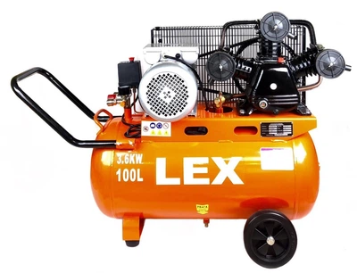 Компресор 100л LEX LXAC365-100 3.6кВт POLAND