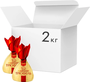 Конфеты Світоч Львовский трюфель 2 кг (4823000920835)