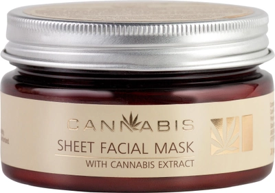 Тканевая маска для лица Cannabis с экстрактом каннабиса 20 шт (4820218900215)